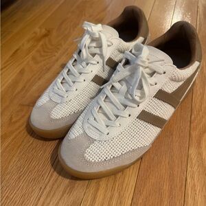 Gola White and Tan women’s Sneakers